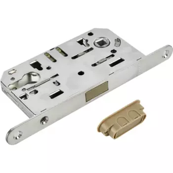 Защелка под ключ магнитная 50-85 86x196 мм сталь цвет хром