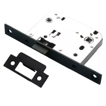 Защелка сантехническая B2B LB 2070 165.5x74.5 мм сталь цвет черный