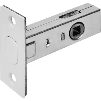 Защёлка межкомнатная 7-45 57x82x25 мм сталь цвет белый