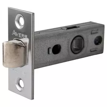 Защёлка межкомнатная Avers, цвет серебристый