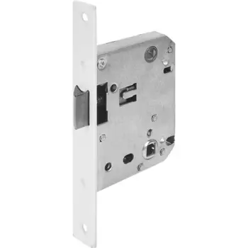 Защёлка под фиксатор 50-70 84x164x20 мм металл цвет белый