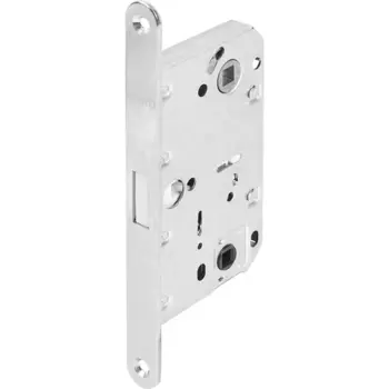 Защёлка под фиксатор 50-96, 196x195x18 мм, магнит, цвет никель матовый