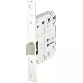 Защёлка сантехническая под фиксатор 50-70 сталь/пластик цвет никель