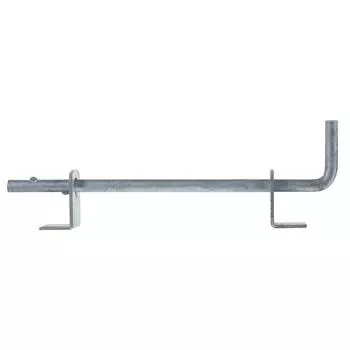 Засов для ворот 16x410 мм, сталь оцинкованная