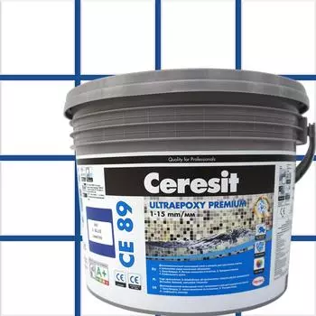 Затирка эпоксидная Ceresit CE89 цвет синий сапфир 2.5 кг