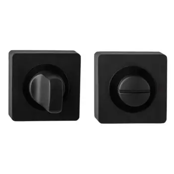 Завертка B2B BK AL 02, алюминий, цвет черный