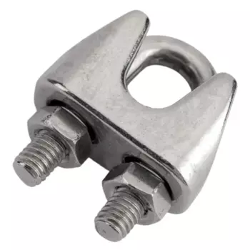 Зажим для троса DIN 741 4-5 мм нержавеющая сталь 2 шт.