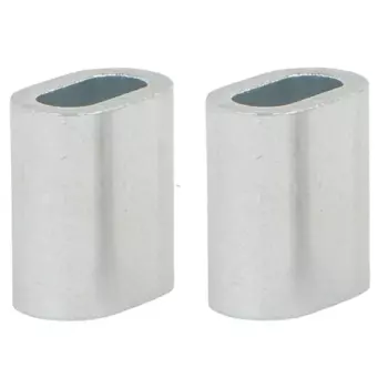 Зажим троса Fixbox 6 мм алюминий 2 шт.