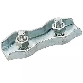 Зажим троса Fixbox Duplex 4 мм, сталь, 2 шт.