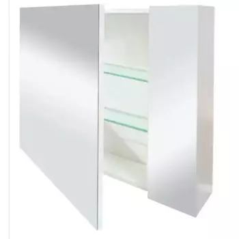 Зеркальный шкаф универсальный 75 см