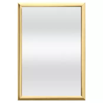 Зеркало декоративное Kreaforta Lila прямоугольное 11x16 см ПВХ цвет золотистый