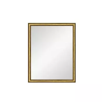 Зеркало декоративное Слим прямоугольник 50x40 см цвет золотая патина
