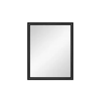Зеркало декоративное Слим прямоугольник 50x40 см цвет черный