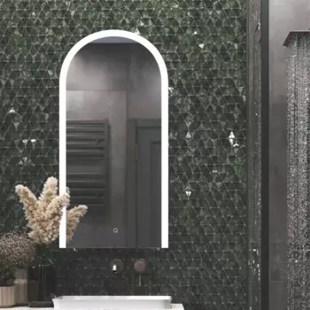 Зеркало для ванной Omega Glass Слим SD41 с подсветкой 50x90 см арка