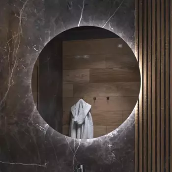 Зеркало для ванной Vigo Moss Classic Led с подсветкой 110 см круглое