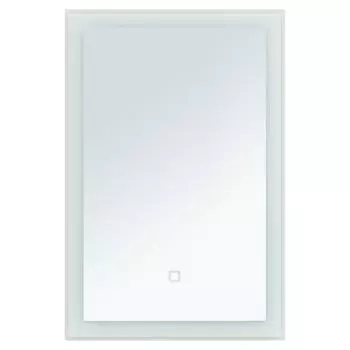 Зеркало «Монро» с подсветкой 55x80 см цвет бежевый матовый