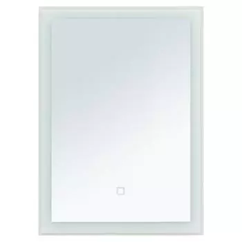 Зеркало «Монро» с подсветкой 65x80 см цвет бежевый матовый