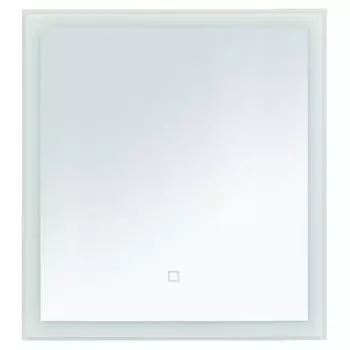 Зеркало «Монро» с подсветкой 75x80 см цвет бежевый матовый