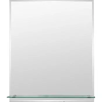 Зеркало для ванной Omega Glass NNFP006М с полкой 50x60 см прямоугольное