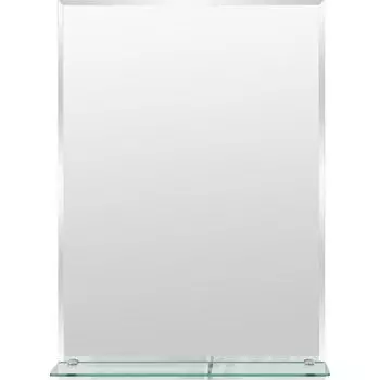 Зеркало для ванной Omega Glass NNSP008М с полкой 50x70 см прямоугольное