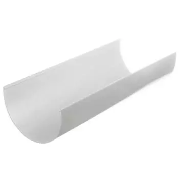 Желоб водосточный Dacha 120 мм 2 м белый