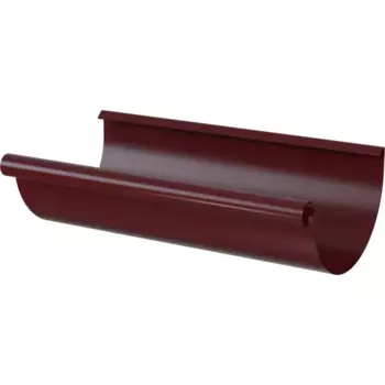 Желоб водосточный Dacha 125 мм 2 м цвет красный
