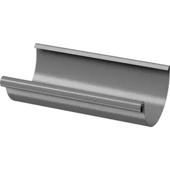 Желоб водосточный Dacha 125 мм 3 м цвет серый