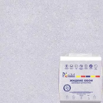 Жидкие обои Paritet Текстурное покрытие 20 0.9 кг цвет светло-сиреневый