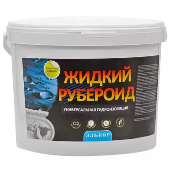 Жидкий рубероид Элькор Профи цвет серый 12 кг