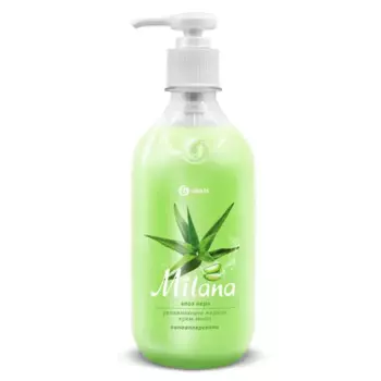 Жидкое крем-мыло Grass Milana «Алоэ вера» 0.5 л
