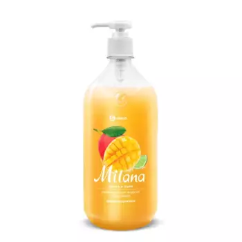 Жидкое крем-мыло Grass Milana Манго и лайм 1 л
