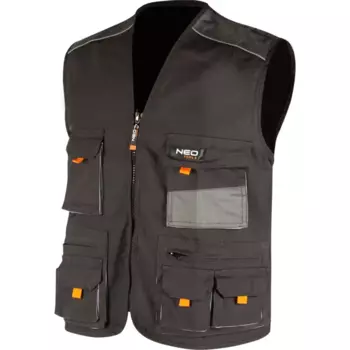 Жилет рабочий Neo HD цвет темно-серый размер M/50 рост 170-176 см