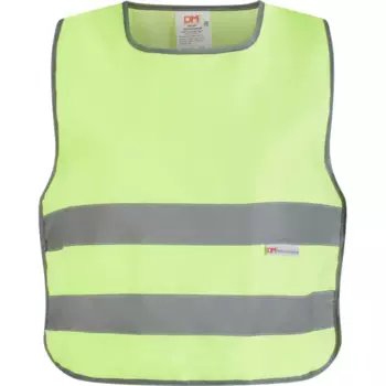 Жилет сигнальный DM reflective materials цвет лимонный 3-6 лет