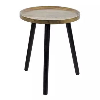 Журнальный столик Dream River 39x48 см коричнево-черный