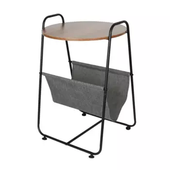 Журнальный столик Dream River 67x43x39 см коричнево-черный