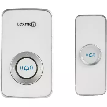 Звонок беспроводной с вилкой Lexman QA-688-E RU 220 В, 32 мелодии