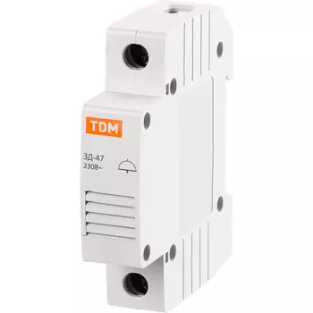 Звонок TDM Electric ЗД-47 на DIN-рейку