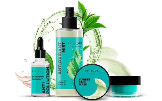 Letique ANTIOXIDANT FACE SET, 150 мл + 30 мл + 50 мл