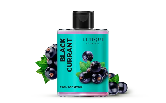 Letique Гель для душа BLACK CURRANT, 300 мл