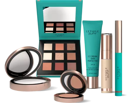 Letique GOLDEN BEAUTY BOX, 25мл + 10мл + 11.8г + 2.3г + 8г + 1.27г