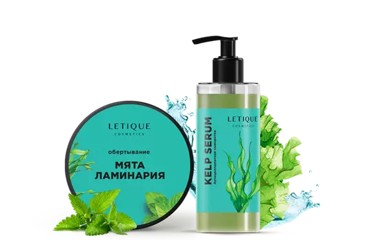 Letique KELP MINT SET, 200 мл + 150 мл