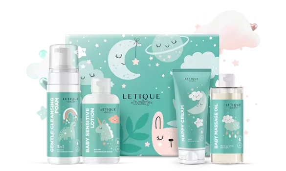 Letique LETIQUE BABY SET, 150мл + 150мл + 150мл + 75мл