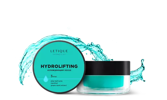 Letique Охлаждающая маска для лица HYDROLIFTING, 50 мл