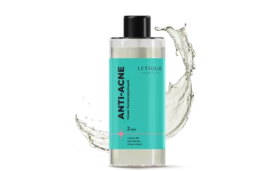 Letique Тоник для лица балансирующий ANTI-ACNE, 150 мл