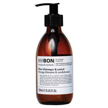 100BON Жидкое мыло Fleur D'Oranger & Santal Liquid savon