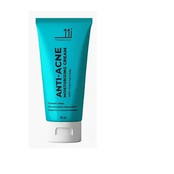 11I PROFESSIONAL Крем для лица увлажняющий питательный с ниацинамидом и цинком, для проблемной кожи