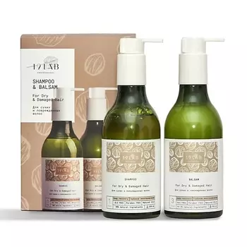 19LAB Комплекс «Шампунь + кондиционер Глубокое восстановление»