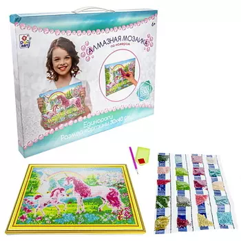 1TOY Алмазная мозаика Единороги