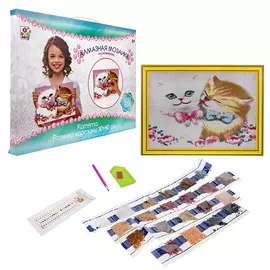 1TOY Алмазная мозаика Котята