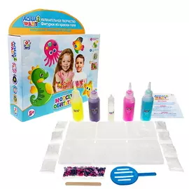 1TOY Набор AQUA ART Морские обитатели с блестками